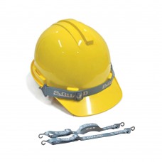 หมวกนิรภัย S-GUARD มีรองในปรับเลื่อน ABS (มอก) สีเหลือง